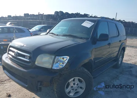 2002 Toyota Sequoia Limited V8 from USA, damaged, VIN 5TDZT38A22S085128